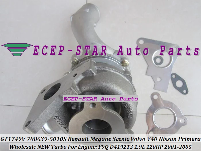 Ремонтный комплект Turbo rebuild GT1749V 708639 5010S для Renault Espace Laguna Megane VOLVO V40 F9Q F9Q820 D4192T3 1.9L
