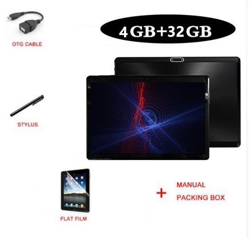 S119 планшетный ПК 3G Android 8,1 Восьмиядерный супер планшет 4 Гб 6 Гб ram 32 Гб 64 Гб 128 ГБ rom WiFi gps 10,1 планшет ips 10' - Комплект: B