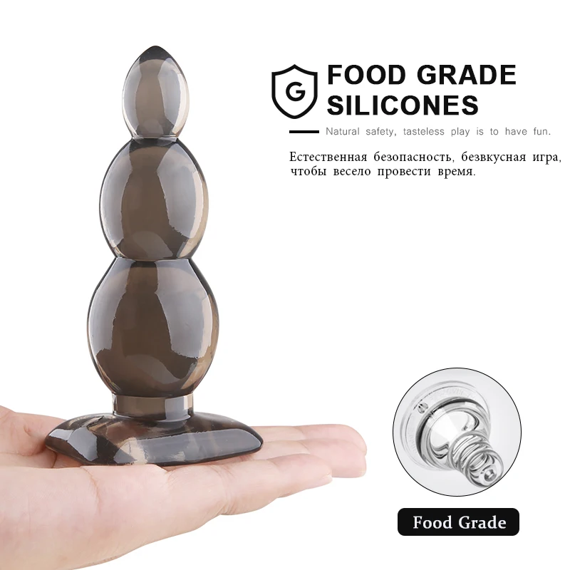 Crystal Anal Plug Prostate Massager Butt Sex Toys Anus Stimulator Booty Beads Unisex Adult for Men/Women Shop | Красота и здоровье
