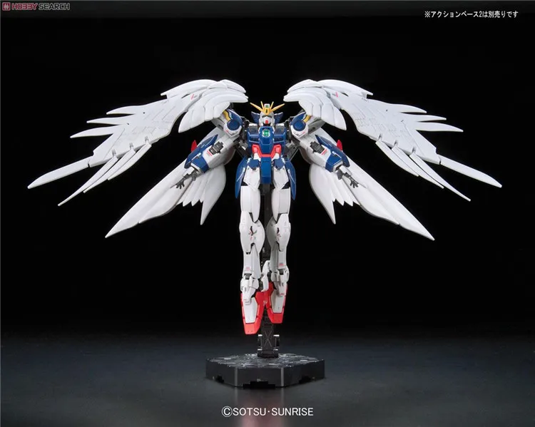 Bandai Gundam 94380 RG 1/144 WING ZERO EW мобильный костюм Сборная модель наборы фигурки пластмассовые игрушечные модели