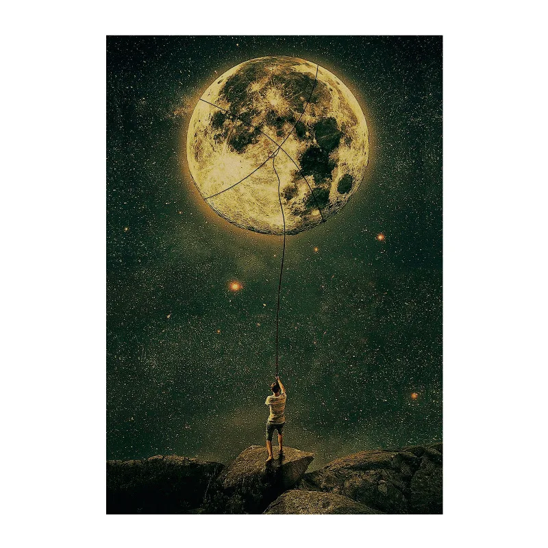 Catch The Dream/плакат для создания воображения/крафт-бумага/настенные наклейки/плакат