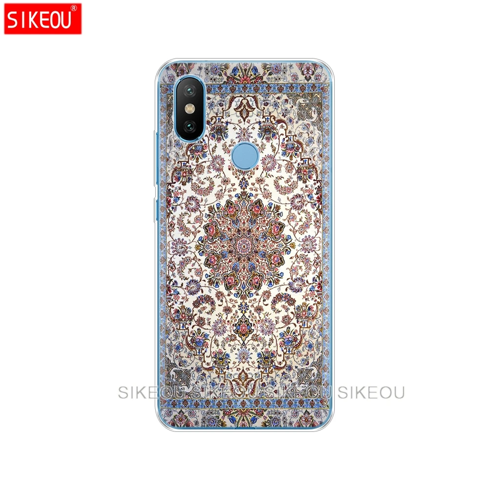 Силиконовый чехол для Xiaomi Mi 8 8SE A1 A2 lite 5 5S 5X 6 Mi5 MI6 NOTE 3 MAX Mix 2 2S персидский ковер с