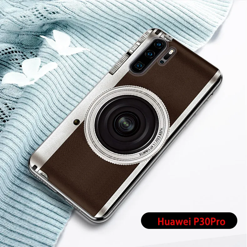 Чехол совместим с Huawei P30 PRO Lite водонепроницаемый ТПУ Силиконовый гель задняя