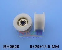 10pcslot 62913 5miniature bearing h pulley wheels