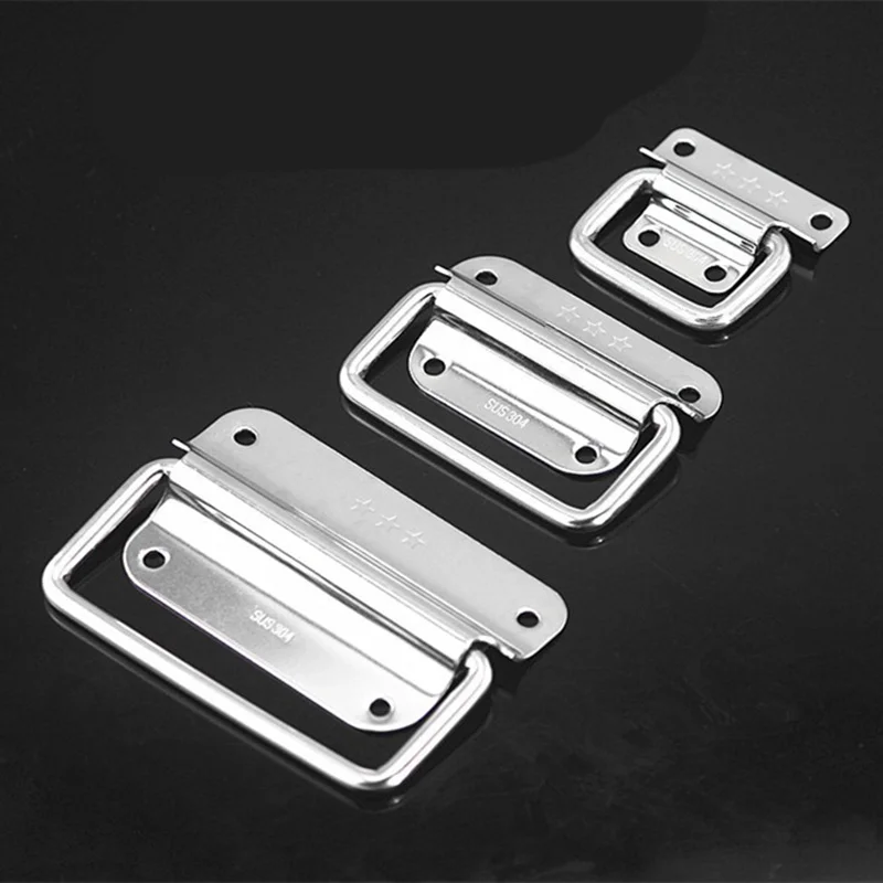 4 шт./компл.! Ручка для шкафа из нержавеющей стали Складная ручная коробка ручка