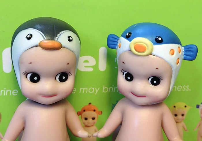 12 шт./лот, милая Модная Кукла sonny angel sea kewpie, детский подарок на день рождения, подарок на день Святого Валентина