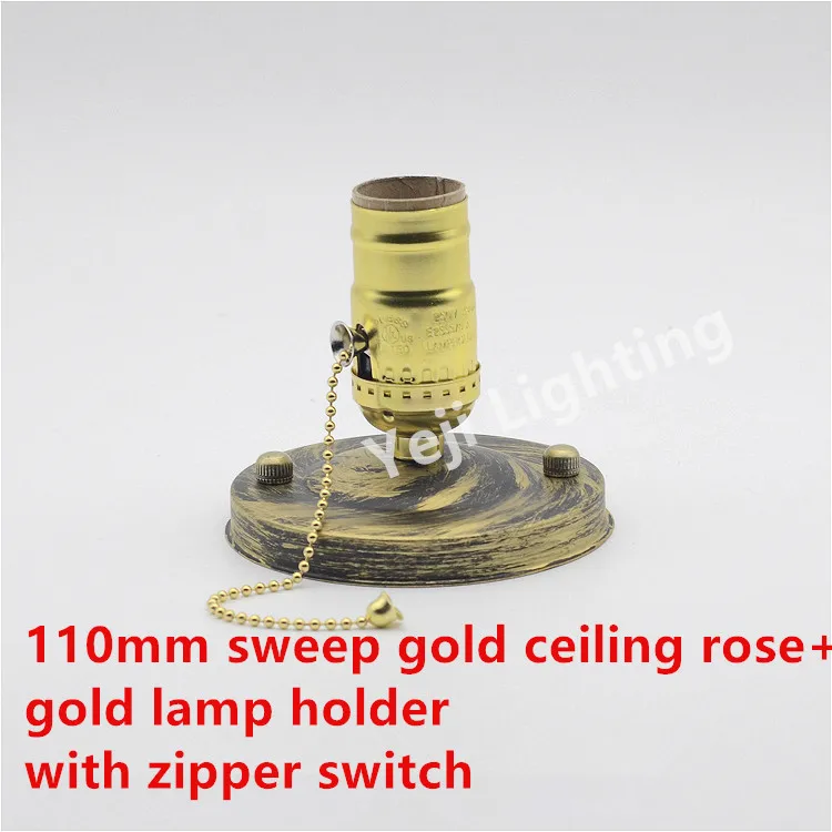 Настольная лампа Эдисона в винтажном ретро стиле Цоколь E27 E26 потолочный навес