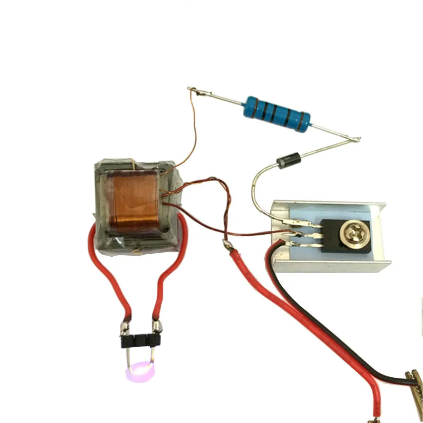 CNIKESIN diy усилитель инвертора высокого напряжения генератор дуги зажигалки модуль