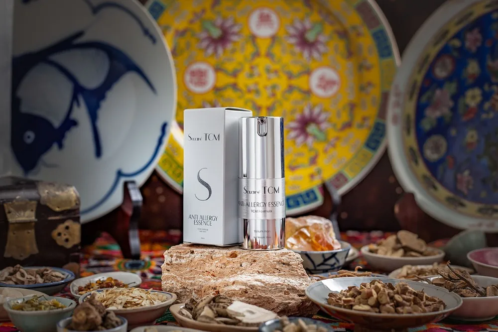 Scuare Anti-Allergy Essence TCM formula analgesic and anti-inflammatory make skin white delicate natural reduce wrinkles. | Красота и