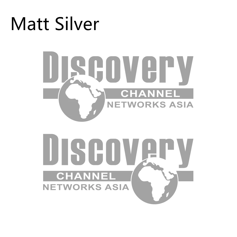 Matt Sliver Автомобильная наклейка на боковую дверь, виниловая пленка, авто, National Geographic Discovery, наклейки для украшения автомобилей, Стайлинг, тюнинг, автомобильные аксессуары - Название цвета: Matt Sliver