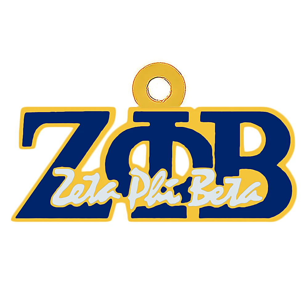 Новый дизайн эмаль металл греческая буква ZETA PHI BETA Шарм для лучшего общества