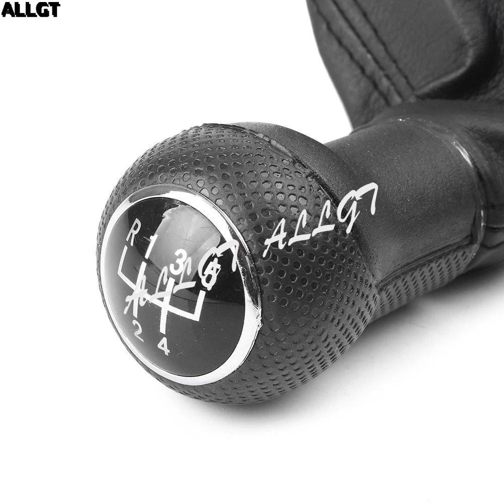 5 Скорость рукоятка рычага переключения передач ручного полный кожаный чехол для