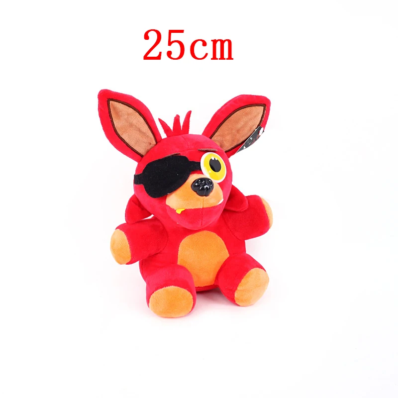 Новые плюшевые игрушки-подвески Five Nights At Freddy 15 см 25 Keychian мягкие Peluche аниме FNAF лиса