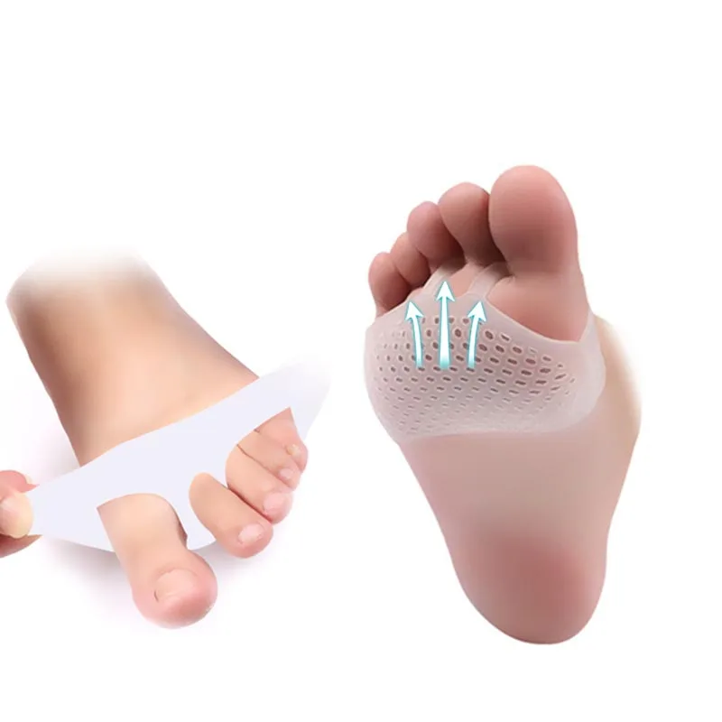 Чанни Сотовая связь Дышащие Мягкие силиконовый гель Toe колодки на высоком
