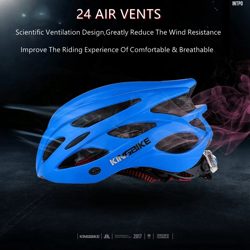KINGBIKE ультралегкий велосипедный шлем мужской размер 56-60 см velo mtb для шоссейного