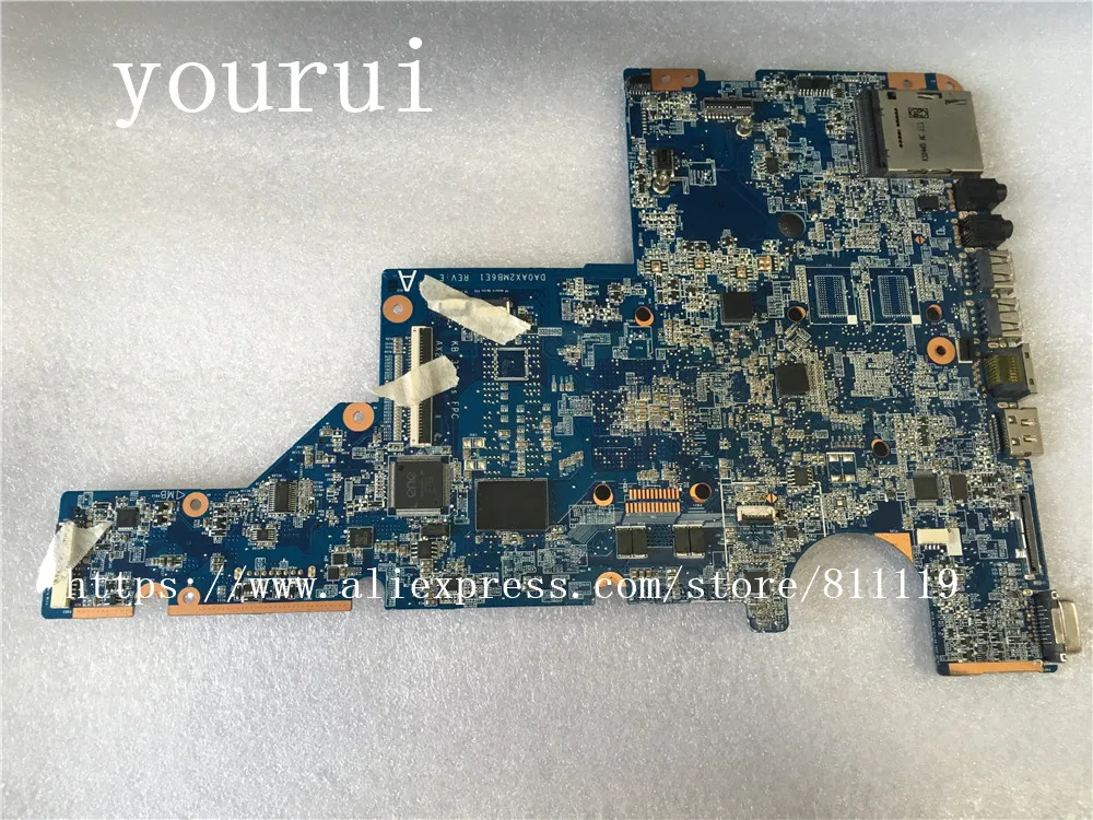 Yourui 592809 001 601 501 для ноутбука HP CQ42 G42 CQ62 G62 материнской платы DDR3 тест всех функций
