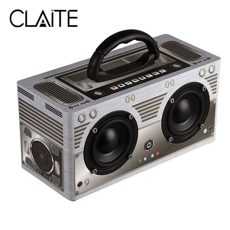 CLAITE W9 bluetooth динамик беспроводной портативный Открытый громкоговоритель в стиле