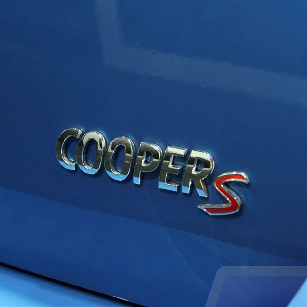 VENSECO Мини Автомобильный стикер &quotCOOPER S&quot эмблема слова автомобильный Стайлинг OEM