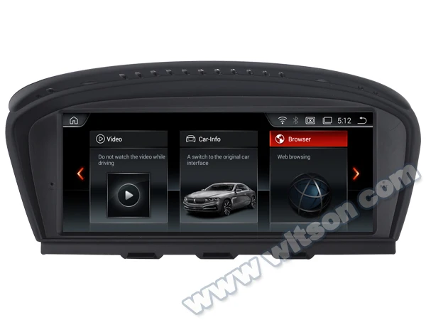 WITSON 8 ''IPS сенсорный экран Android 9 0 автомобильный dvd плеер для BMW 5 серии E60 E61 E63 E64 3