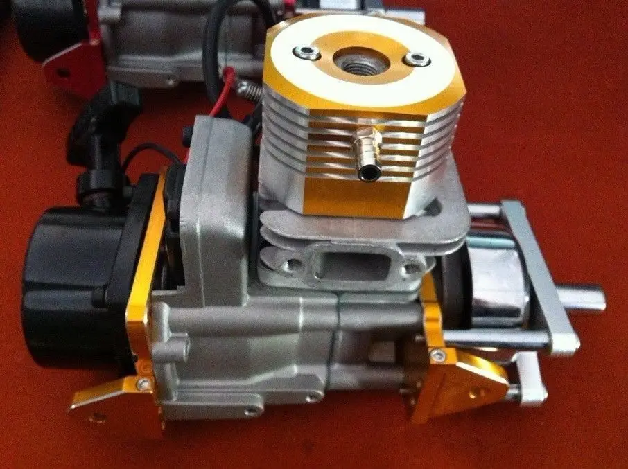 Новый супер 26cc 2 тактный RC бензиновый морской Газовый двигатель для гоночной