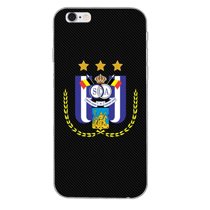 Для RSC Anderlecht чехол-накладка из мягкого силикона ТПУ чехол для телефона для samsung Galaxy S9 S10 A10 A30 A40 A50 A60 A70 A6 A7 A8 J8 J6 J4 prime plus - Цвет: RSCAnderlechtA06