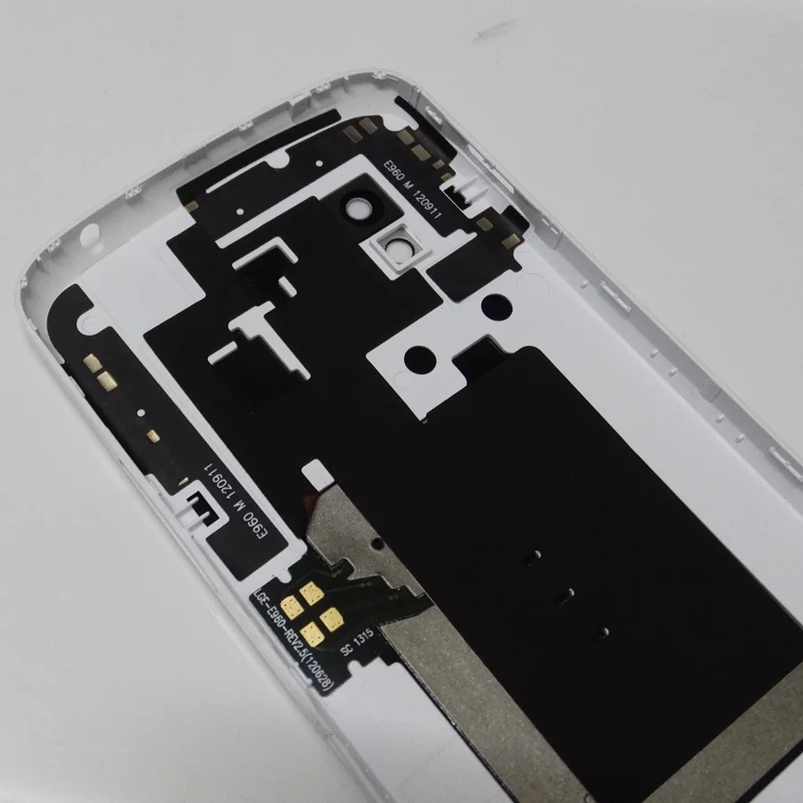 Новинка Высококачественная крышка аккумулятора для LG Google Nexus 4 E960 задняя