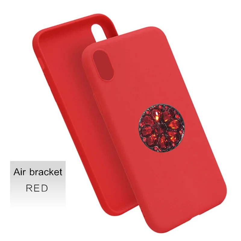 Чехол подставка с 3d захватом для Xiao mi 9 8 SE Lite Se x 3 Red K20 Note 7 Pro 7A Candy|Чехлы-накладки| |