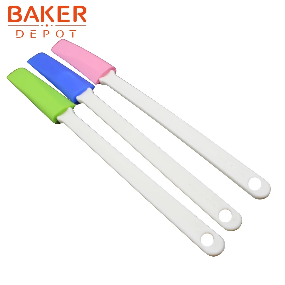 Кондитерские инструменты силиконовые для выпечки скребок торта шоколадного