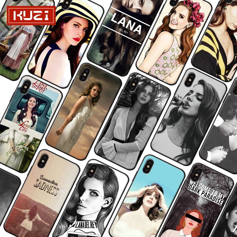 Силиконовый чехол KUZI Sweet Girl для IPhone X XS MAX XR 7 Plus Роскошный телефона 6 S 8 | Мобильные