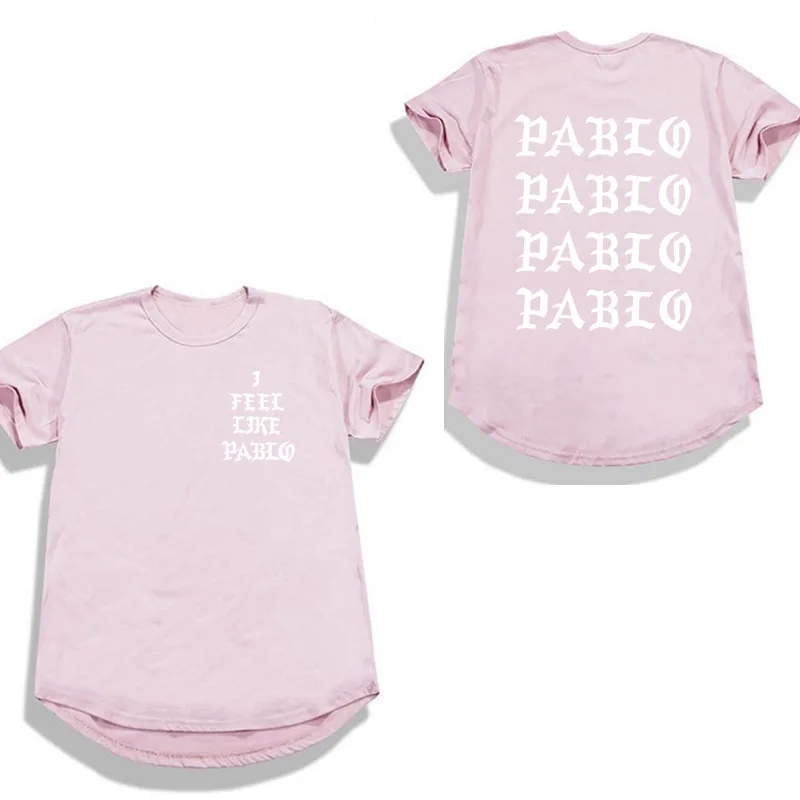 8 Футболка Kanye West The I Life Of Pablo Kanye, мужская летняя брендовая одежда, футболка I Feel like Paul Kanye, футболка Homme - Цвет: 8