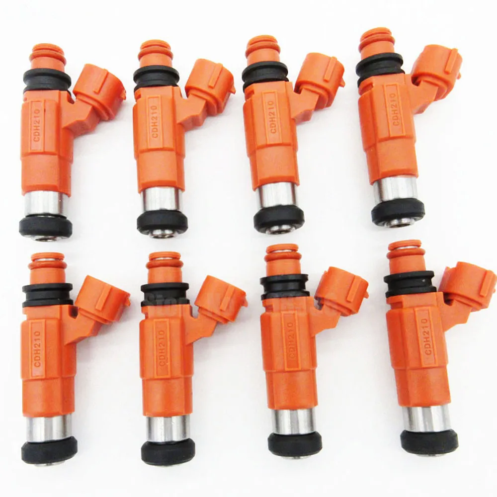 

CDH210 INP771 8x Fuel Injectors For Chevrolet Tracker For Dodge Chrysler for Yamaha Outboard Mitsubishi Eclipse Galant Mirage