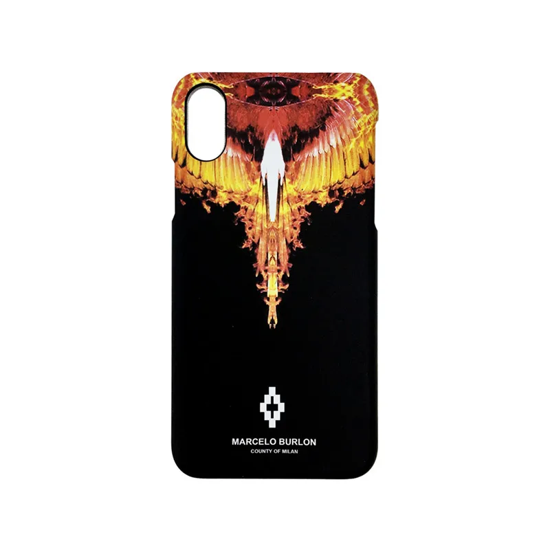 Marcelo BURLon животных "Волк" змея жесткий защитный чехол для iPhone X XR XS MAX 8 7 6 S Plus
