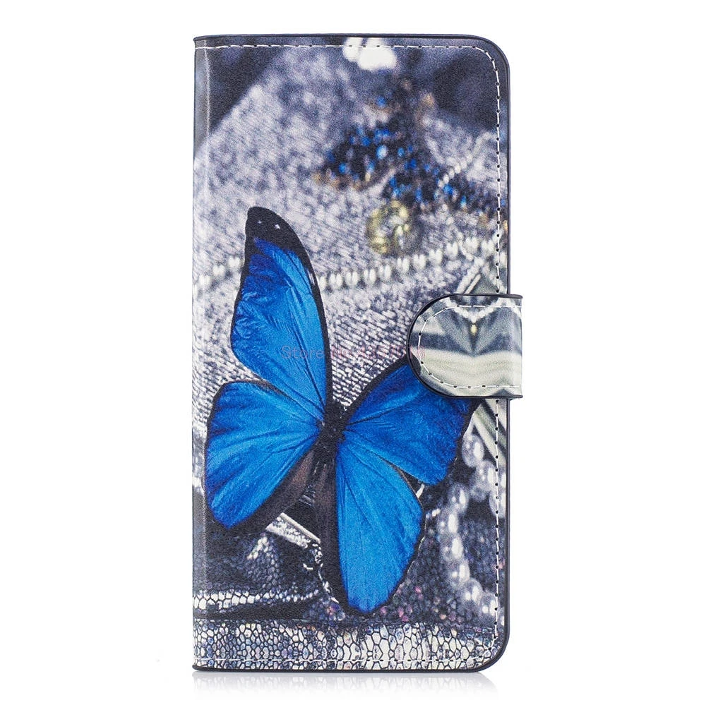Чехол-книжка для HUAWEI P Smart, 64 ГБ, 32 ГБ, две sim-карты, чехлы для HUAWEI P Smart FIG-LX1, FIG LX2 L21, чехлы, кошелек, полный корпус