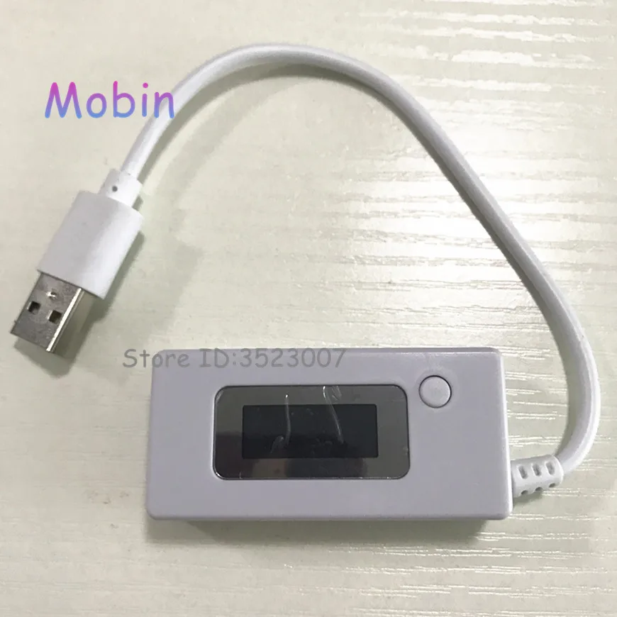 50 шт./лот цифровой ЖК вольтметр USB зарядное устройство doctor измеритель напряжения