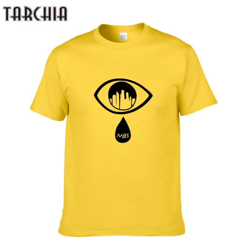 

TARCHIA 2021 New Fashion Summer Short Sleeve Men Tshirt Casual Slim Youths Men's T Shirts Male Print Cotton Tees Tops Homm
