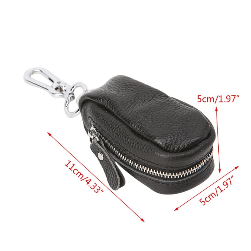 THINKTHENDO мужской женский новый кожаный чехол для ключа автомобиля кошелек