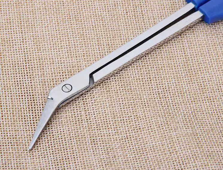 Ножницы для ногтей прецизионные ножницы кутикулы с длинной ручкой триммер