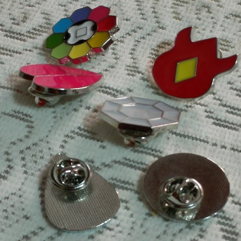 Карманный металлический значок покемен Канто 8 лига для спортзала булавка Pip Gen