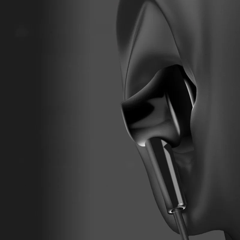 Мини наушники в ухо спортивные с микрофоном линии друзей мини Аурикулярные HiFi