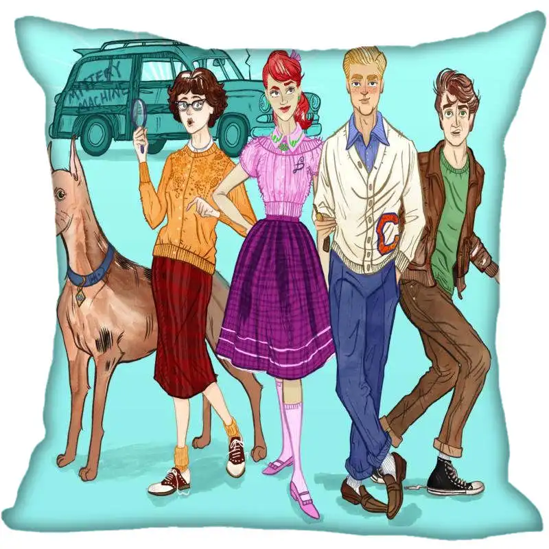 45X45 см, 40X40 см(с одной стороны) чехол для подушки, современный домашний декоративный чехол для подушки Scooby Doo, чехол для подушки для гостиной - Цвет: Pillowcase 20