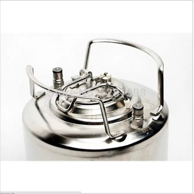 10л совершенно новый шариковый замок из нержавеющей стали 304 бочонок для пива в