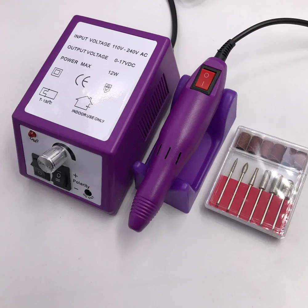 20000 об./мин. профессиональный электрический пилочка для ногтей сверлильный