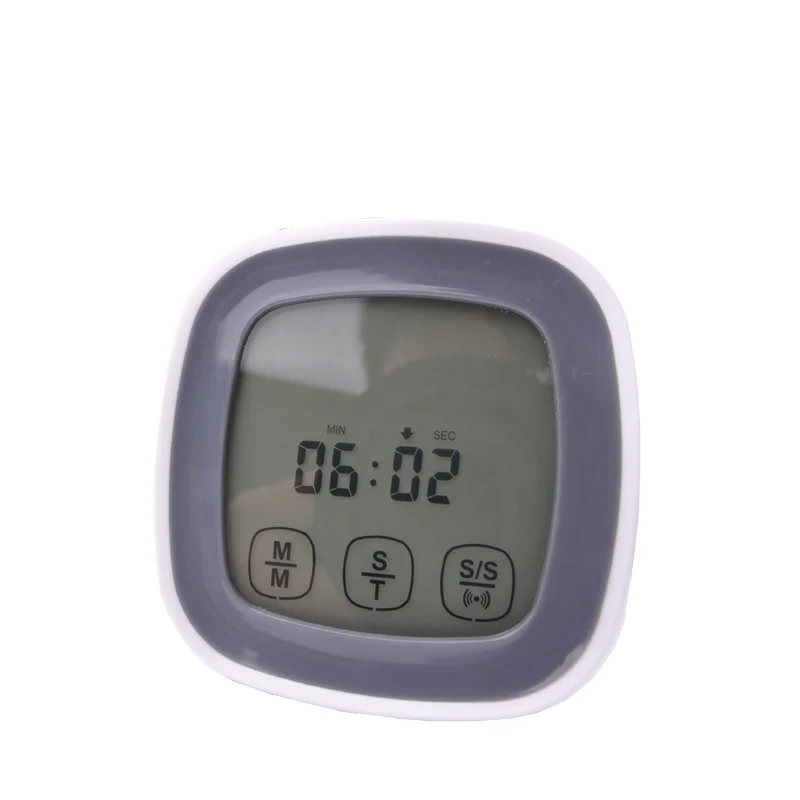 Сенсорный экран еды кухни цифровой барбекю жк-термометр таймер