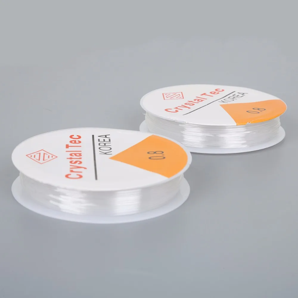 Эластичный Шнур для бисероплетения диаметром 196 590 дюйма 1 рулон 5 15 м|string thread|beading