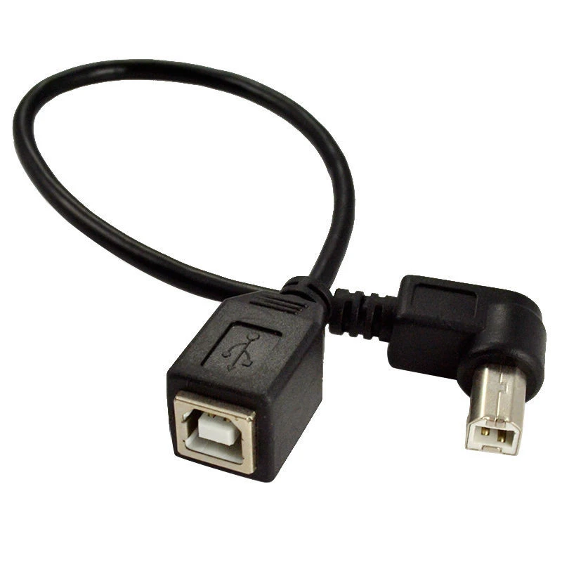 1 шт. прямоугольный USB Type B штекер к Женский принтер новый Удлинительный кабель для
