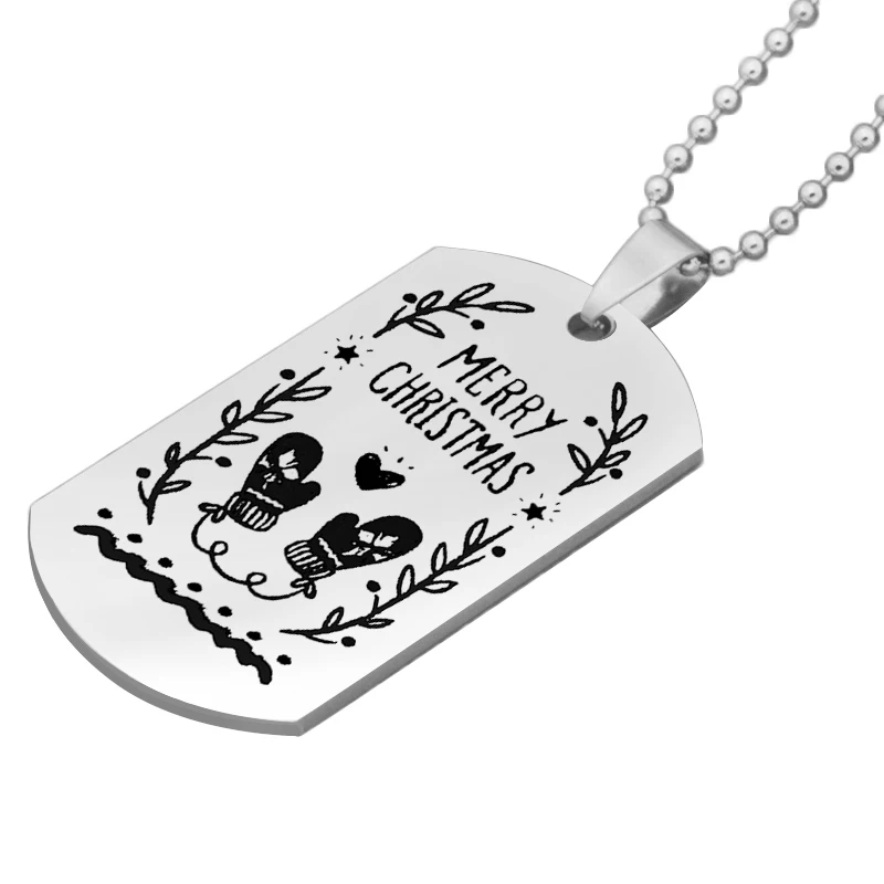 Рождественский подарок Ufine ювелирные изделия рождественские перчатки подвеска в