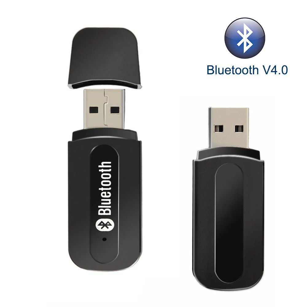 Автозапчасти аудио музыкальный приемник 3,5 мм порт авто AUX Handsfree автомобильный USB Bluetooth V4.0 адаптер потоковый стерео-комплект динамик