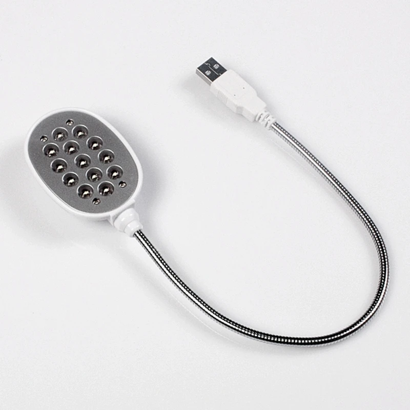 Портативное зарядное устройство для ноутбука ПК Пластиковая USB лампа светильник