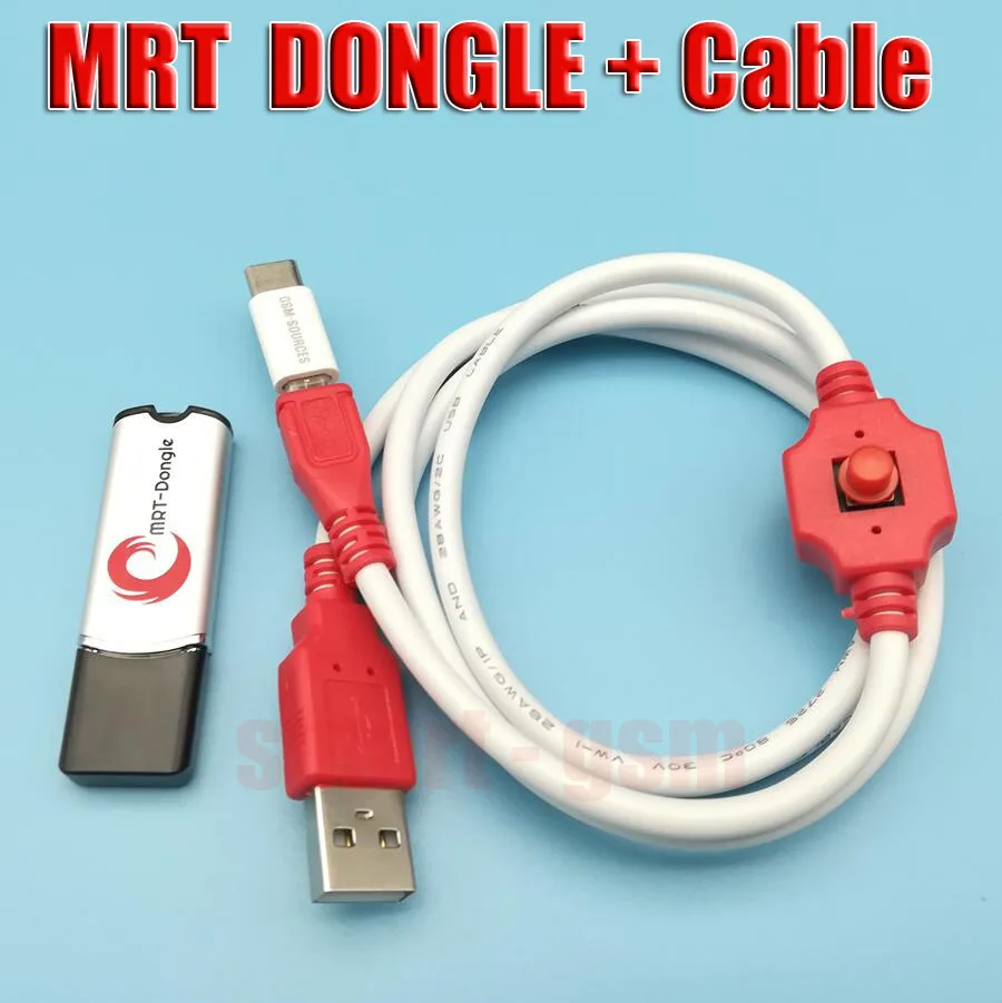 Оригинальный ключ MRT DONGLE и кабель для разблокировки BL учетной записи Flyme или