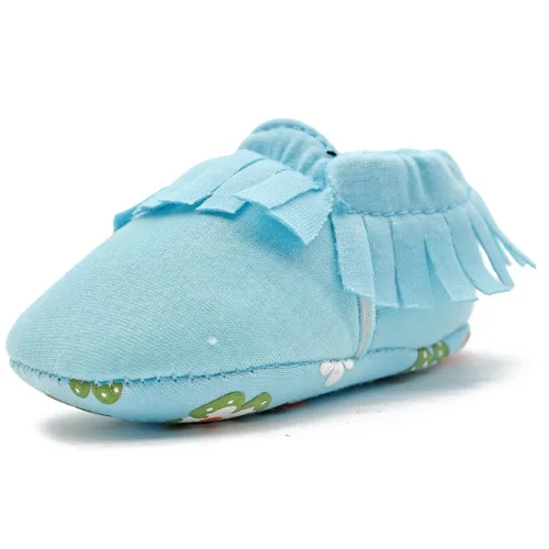1226Sky Blue Ограниченное время зазор заводская цена детская обувь для малышей сверх низкая цена осень/зима кисточкой Deign хлопок первый - Цвет: 1226Sky Blue